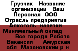 Грузчик › Название организации ­ Ваш Персонал, ООО › Отрасль предприятия ­ Алкоголь, напитки › Минимальный оклад ­ 17 000 - Все города Работа » Вакансии   . Амурская обл.,Мазановский р-н